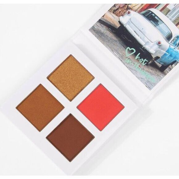 BH COSMETICS - NWT - Set of 2 Hot in Havana Face Quad. So Cute & Versatile & NWT - Picture 7 of 16